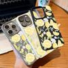 Case For iPhone 16 15 14 13 12 11 Pro Max Yellow Lemon Slice Lichee Pattern pHONE Cover For iPhone 16e XS Max X XR 16 Plus Funda