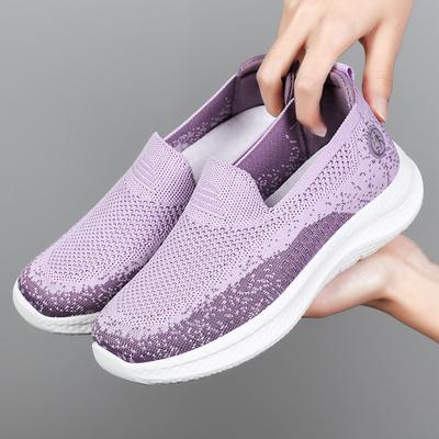 Schuhe Damen Sommer neu Mesh atmungsaktiv Freizeitschuhe Polyurethan leicht und nicht müde Mutterschuhe