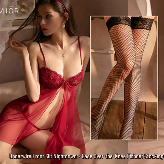 Plus Size Sexy Nightwear Camisole: Enhance Curves with Midnight Charm for Small Busts