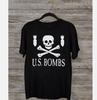 NEW U.S. BOMBS Band Logo Classic Gift For Fan Black All Size Shirt Unisex T-Shirt
