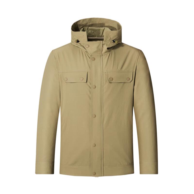 

Septwolves Men s Short Hooded Casual Jacket L (175)