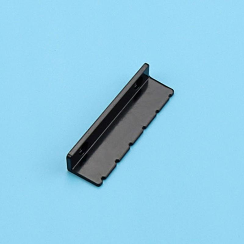 1Pc Pre-slotted Adjustable Metal Guitar Nut 6 Strings Slotted L-Shaped Style Electric Guitar Replacements Guitar Parts