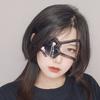 Mysterious Cross Eye Mask In Lolita Gothic Design Gothic Cross Eye Mask StandOut At Cosplay Parties & Costume Event