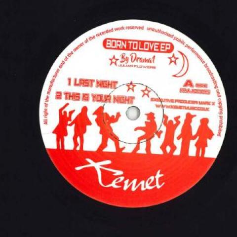 

12inch Record DRAMA 1 - Born To Love EP KMJ0505 Kemet 2018 UK Dance & Electronica