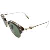 Great CHROME HEARTS Sunglasses SLUNTRADICTION II Half Rim Used