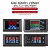 LIZAO DC 0-100V/200V Digital Voltage Current Power Meter 10A/50A/100A Dual Display Panel Meter