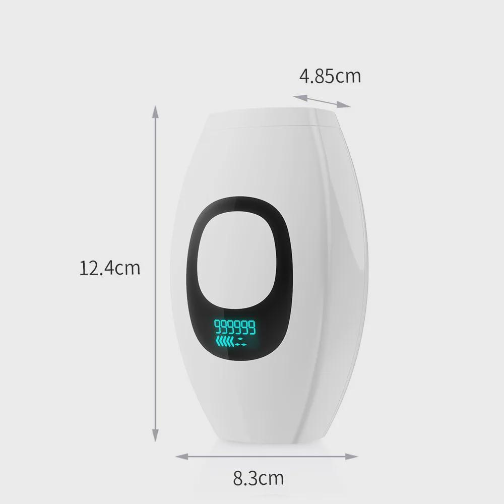 2022 Upgraded IPL Handheld Hair Removal Device with Quartz Tube, Full Body Shaver Compatibility
