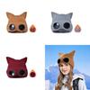 Winter Knit Hat With Earmuffs For Women Outdoor Skiing Windproof Insulated Headgear