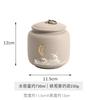 Coarse Pottery Tea Pot Ceramic Tea Container Living Room Coffee Table Decoration Accessories Home Tea Storage Box 750ML Gift