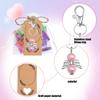 Guardian Angel Zinc Alloy Keychain - Elegant Party Favor and Gift for Weddings and Gatherings