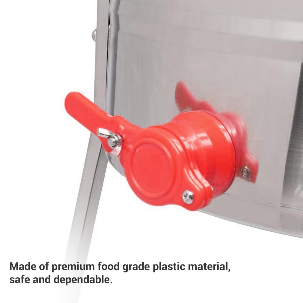 2pcs Plastic Honey Extractor Tap Leak Proof Design Honey Bucket Valve Honey Extraction