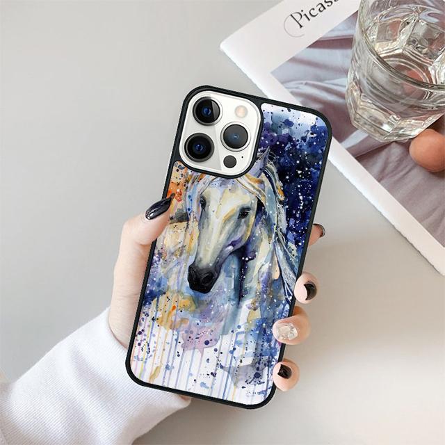 BEAUTIFUL FJORD HORSE Coque Shell For iPhone 17 Air 15 16 14 13 12 Pro Max 11 Pro Max Plus Phone Case Cover