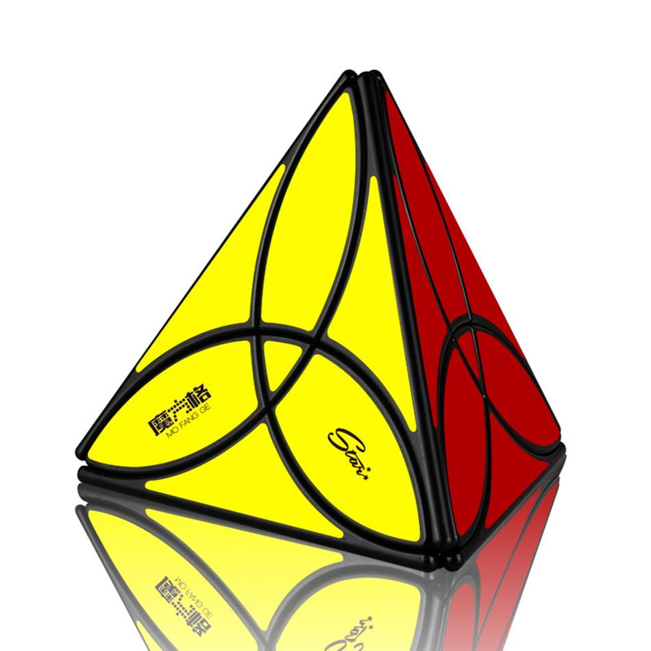 10 Kinds Qiyi 3X3X3 Pyramid Speed Magic Cube Professional Magic Cube Puzzles Colorful Educational Toys For Children