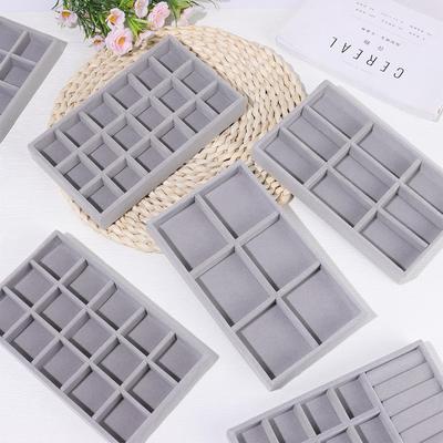 Tray Case Fashion Earring Holder Bracelets Rings Storage Jewelry Accessory Rotating Jewelry Box