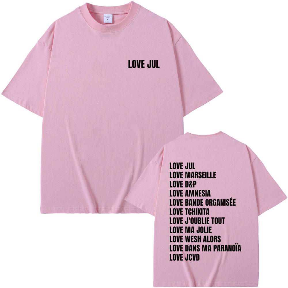 Love Jul 2025 Merch Tshirts Men Women Fashion Rap Pop Music Short Sleeve Tshirt Mens Hip Hop Oversized T Shirts Streetwear