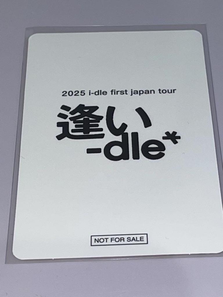 [USED] i-dle idle trading card unit Shuhua and Minnie venue limited