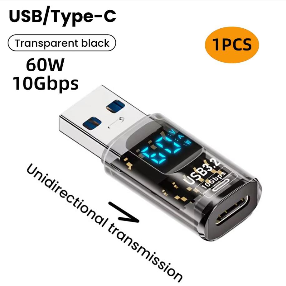 USB3.2 Digital Display Adapter 4K@60Hz USB-C OTG for iPhone16 15 Pro Max Samsung iPad PC Laptop 36W/PD-60W Fast Charge Data Sync