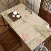1pcs New Chinese calligraphy desk mat, learning desk mat, waterproof and oil resistant, Chinese style desktop protection mat