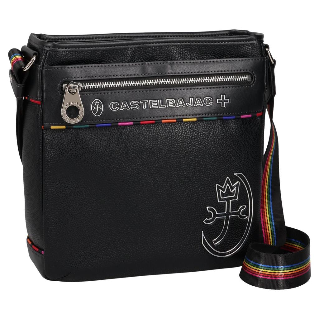 Castelbajac June Black Shoulder Bag Men's
