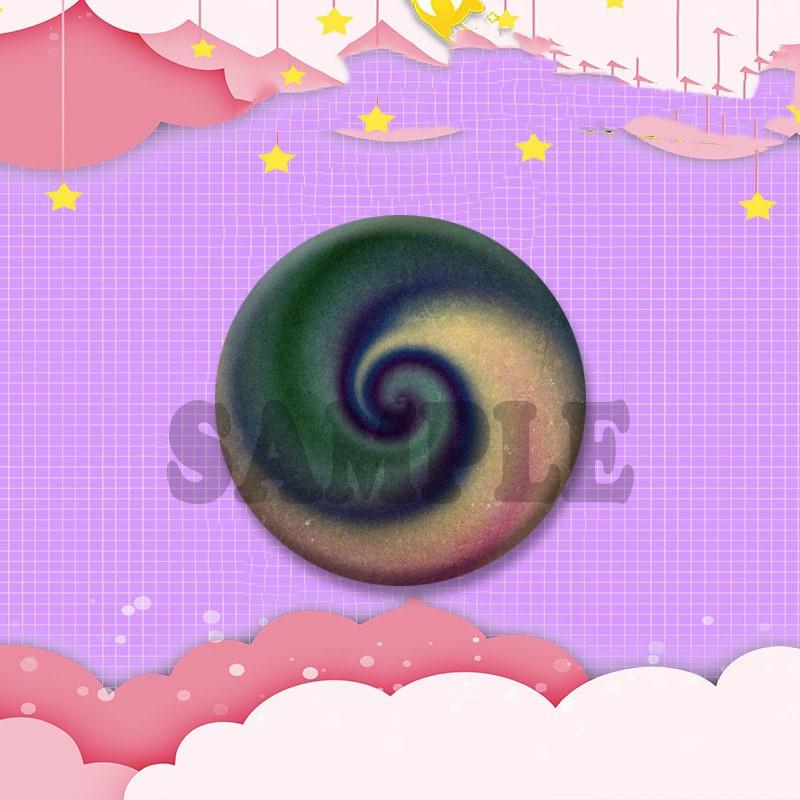 Funny Green Eyed Cat Pin Fashion Jewelry Accessories Billiard Ball 2 Round Brooch on Backpack Fan Collection Jewelry Badge Gifts