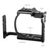 Niceyrig Full Camera Cage for Sony A7M4/Alpha 7R V/Alpha 7 IV/Alpha 7R IV/Alpha 7S III/Alpha 1 with Aluminum Alloy Quick Release Camera Plate -505