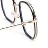 Frame Metal Frame Eyeglasses Anti Blue Light Glasses Anti-radiation Computer Goggles Office Glasses