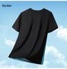 Men's Plus Size Ice Silk Color Block Round Neck T-Shirt - Cool Summer Sports Top
