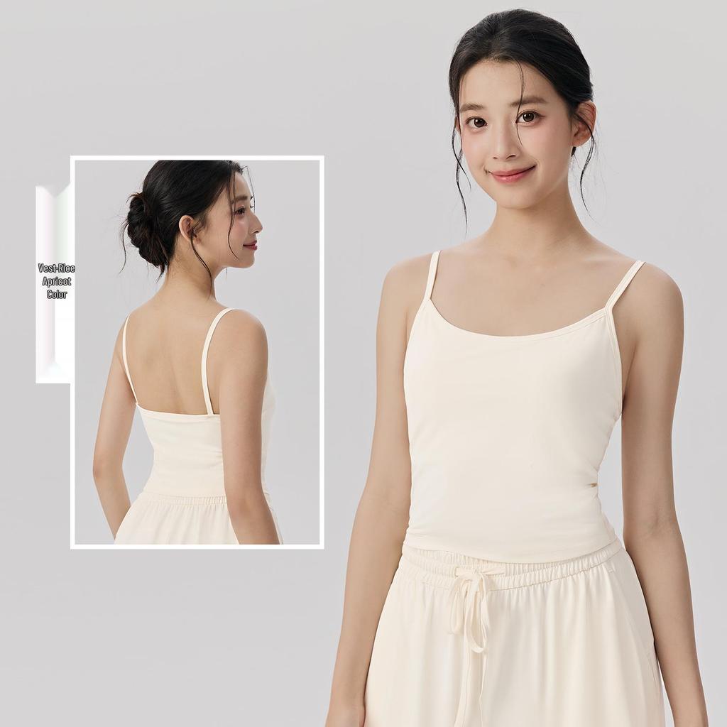 Women's Three-Piece Yoga Suit: Casual Pilates Fitness Set with Sun Protection