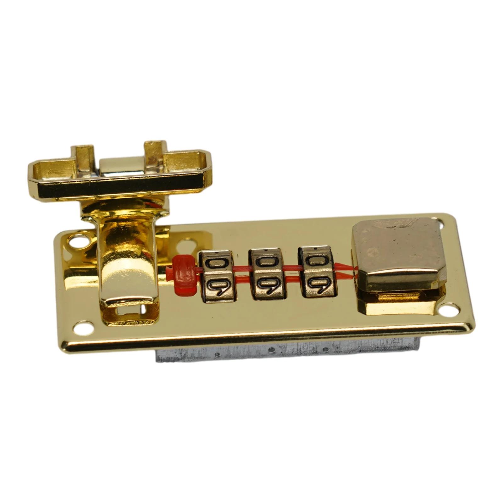 

Combination lock 65*29mm Silver Password Lock Latch Jewelry Wooden Box Fixed Lock Suitcase Coded Locks Hardware Accessories No