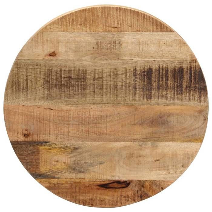 VidaXL Table Top, Replacement Table Top, Replacement Dining Room Table Top, Ø 40x1.5 Cm Round Solid Wood of 370000