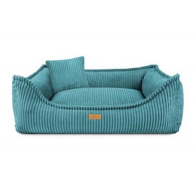 Legowisko Ortopedyczne Denzoo Milano Turquise "M" 80X60 Kojec Sofa Posłanie