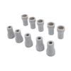 10pcs HYG TM46 S Saliva Ejector Suction Adapter Tips Silicone Strong Suction Tips Replacement