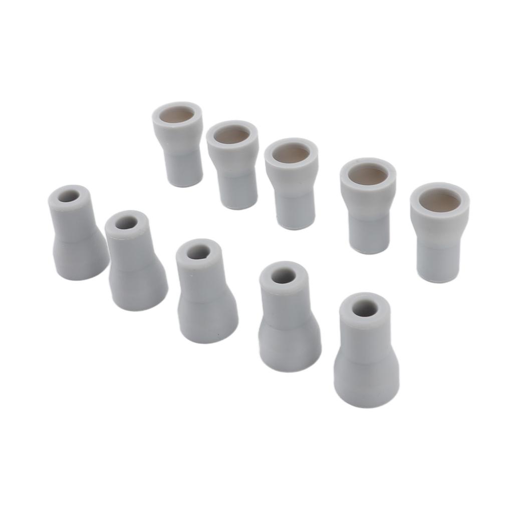 10pcs HYG TM46 S Saliva Ejector Suction Adapter Tips Silicone Strong Suction Tips Replacement