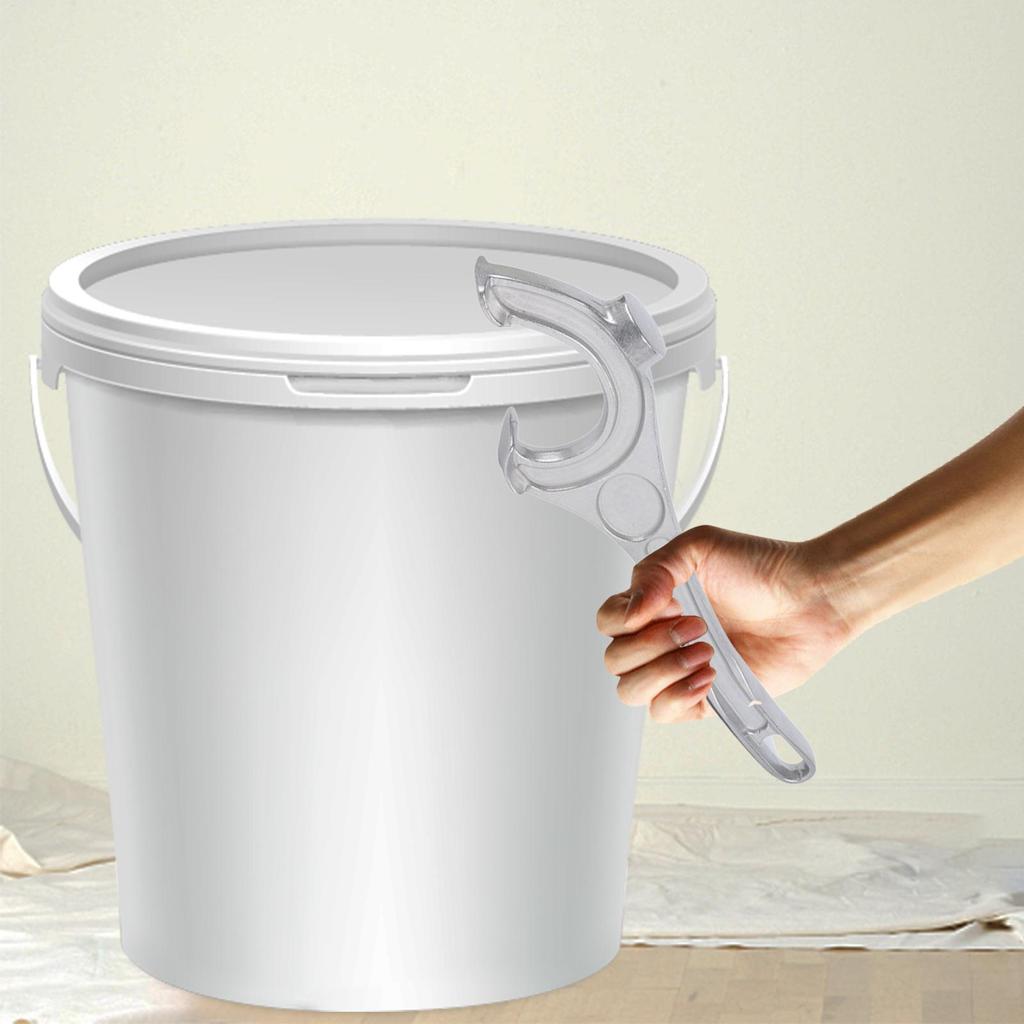 Aluminum Bucket Lid Opener Multi Function Bucket Opener Durable Bucket Lid Remover Paint Can Opening Tool Wrench Tool for Home