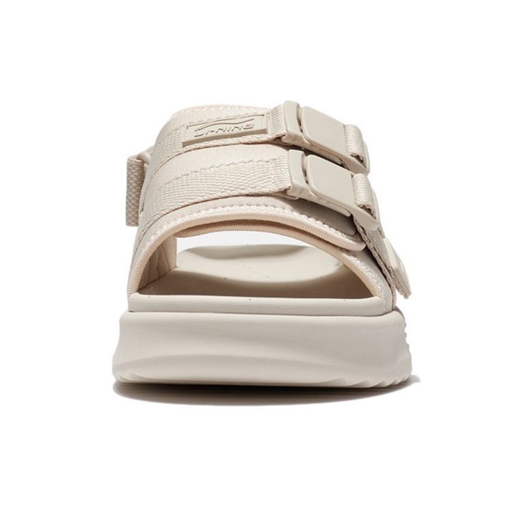 Li-Ning Trendy Casual Beach Sandals Men Footwear Oat-Gray AGUS009-1