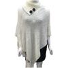 Turtleneck Sleeveless Sweater Button Tassel Women's Cloak Shawl Fashion Sweater