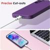 Coque pour Samsung Galaxy A16 - Booling - Silicone Antichoc - Ultra Slim - Violet Foncé
