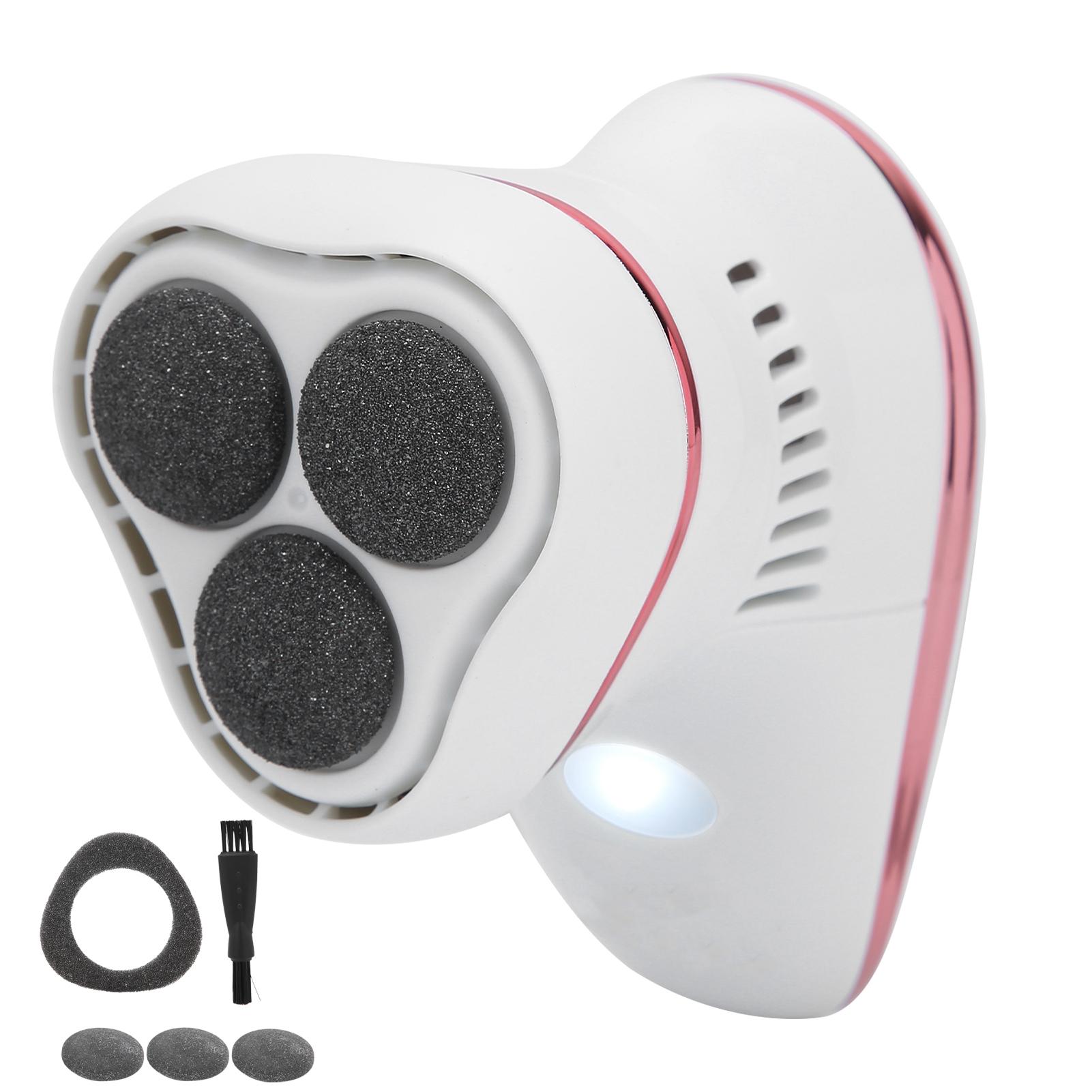 

Вакуумный удалитель мозолей и ороговевшей кожи Электрические пилки для ног Педикюрная шлифовальная машинка для ног Инструмент для ухода за ногами Розовый