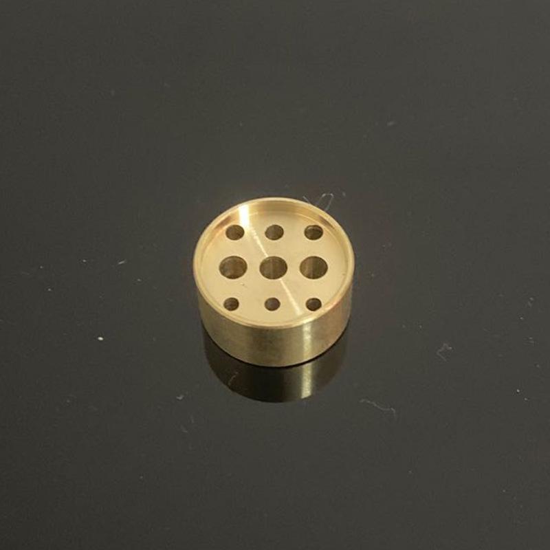 Brass gourd nine-hole incense plug handmade brass gourd incense plug pure copper incense burner gourd incense burner metal crafts