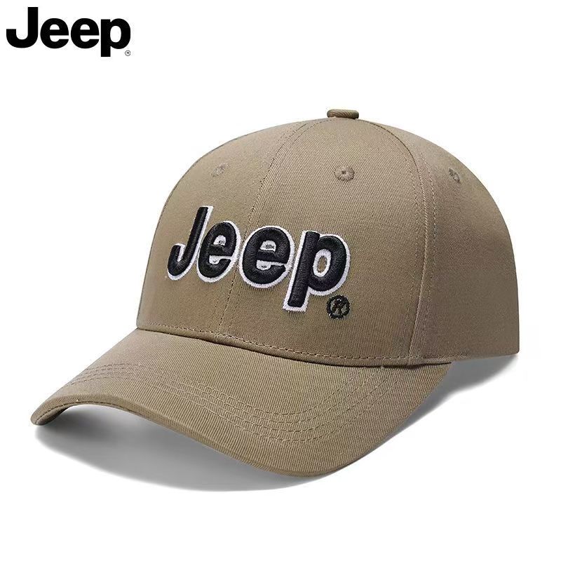 Jeep 2026 High-quality Pure Cotton Caps, Windproof Baseball Caps, Brand Embroidered Men's and Women's Baseball Caps, Children's