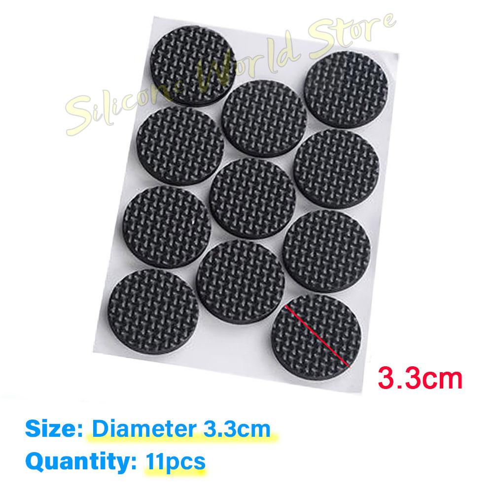 SW DIY Furniture Leg Feet Protector Pad Self Adhesive Table Chair Leg Pads Mute Mat Anti-slip Scratch Shock-absorbing Pad Bumper