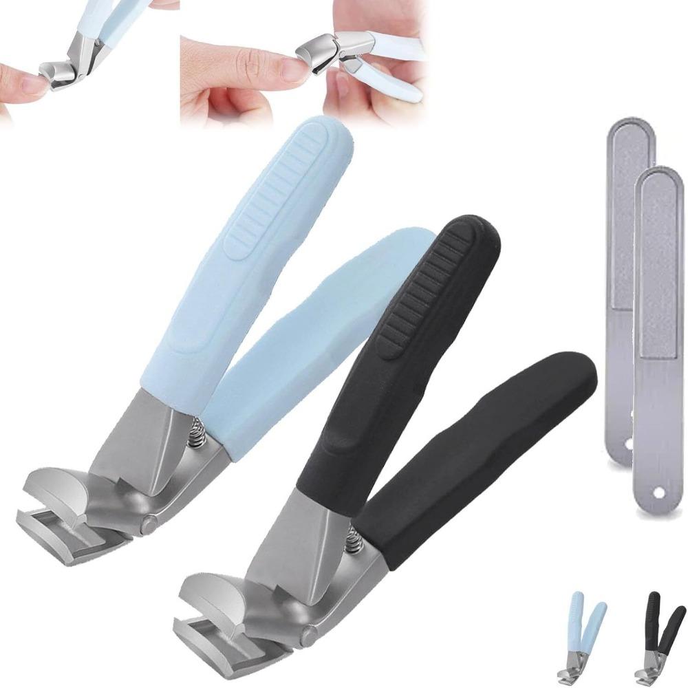 

Anti Splash Nail Clipper Ultra Sharp Manicure Clipper Portable Toenail Clippers Fingernail Blue-1PC