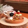 3 Stück/Set Miniatur Puppenhaus Rose Kaffeetasse Getränke Küche Essen Für Puppenzubehör Mädchenspielzeug
