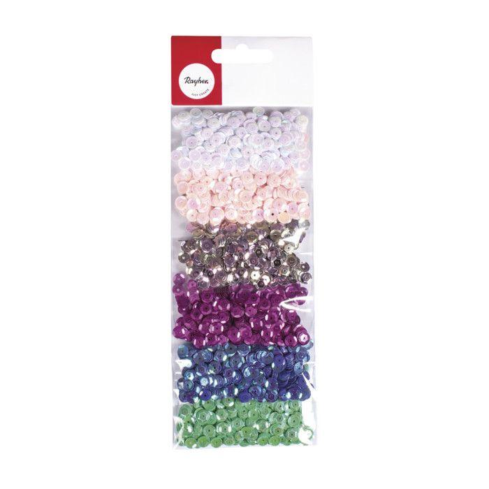 Glitter Mix - RAYHER - Fairy Tale - 6mm - 6 Colors - 42g