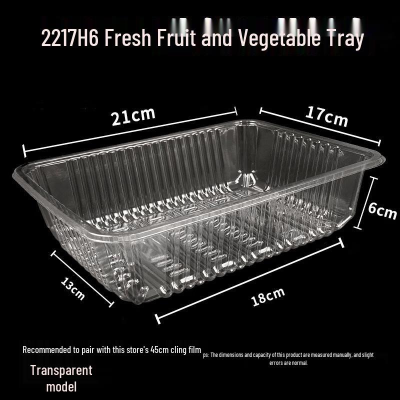 Disposable Rectangular Food Packaging Tray