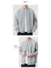 Anyang 2025 Autumn Men's Heavyweight Button Cardigan: Trendy, Loose, Casual Jacket