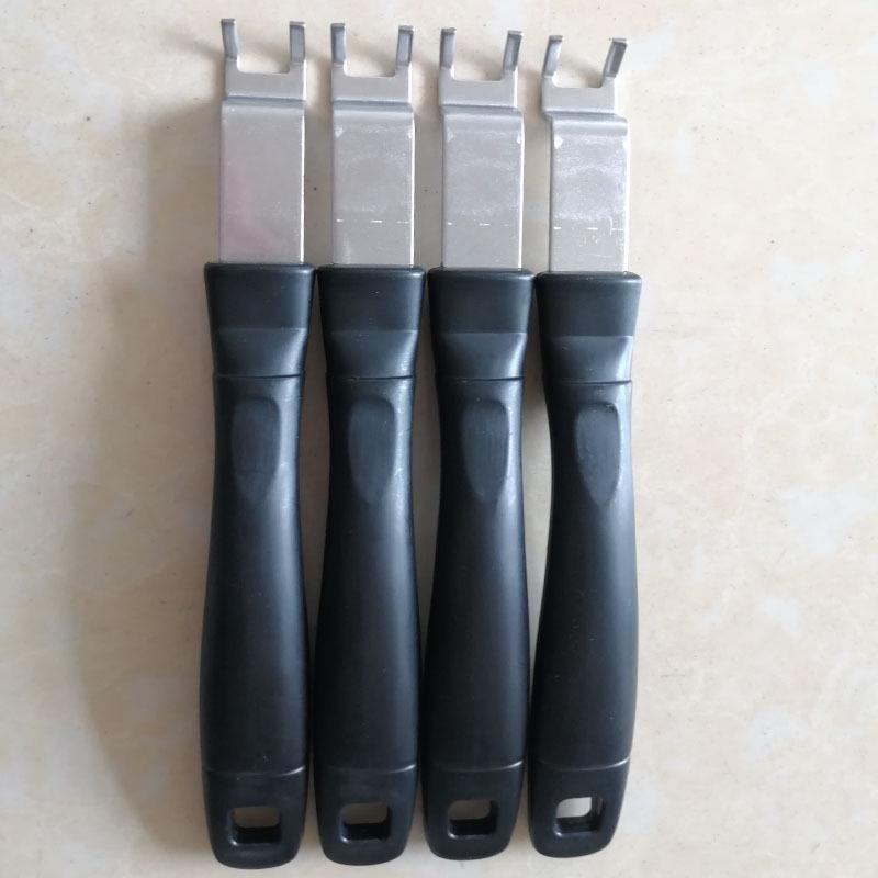 Stainless Steel BBQ Plate Lifter 22CM Grill Net Picker
