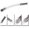 Detachable Racing Fuels Replacement Cap Transparent Hose Bender Kit  Car Fill