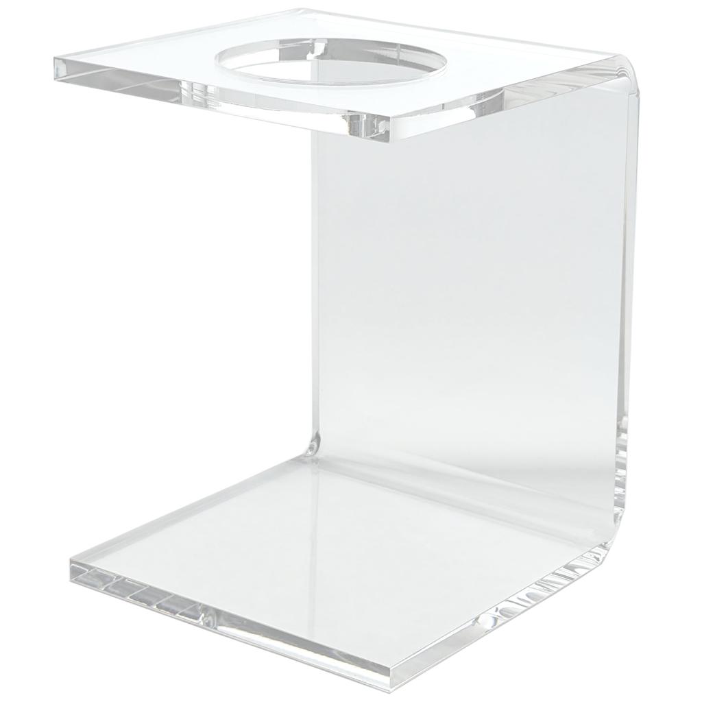 Tsukushido Coffee Drip Stand, Dripper Stand, Station, Clear Acrylic, Modern, Simple, Minimalist, Stylish, Width 12.6cm, Depth 13.2cm, Height 17cm