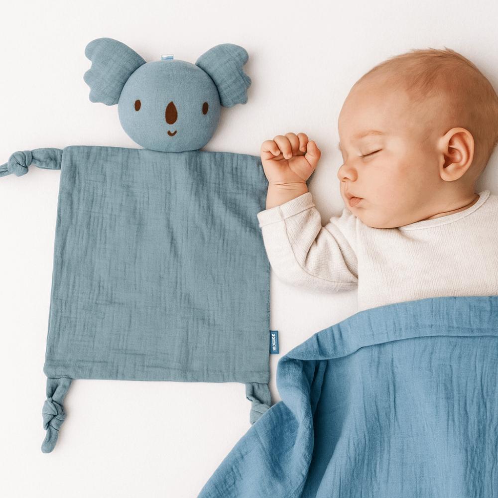 Cartoon Baby Cotton Gauze Blanket Rabbit Ears Newborn Sleeping Blanket Children Comfort